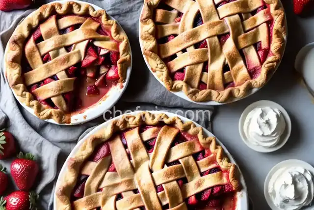 Favorite Strawberry Rhubarb Pie
