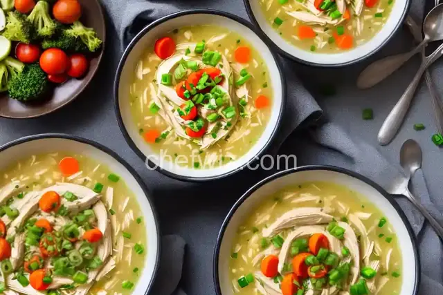 Feel-Better Chicken and Rice Soup