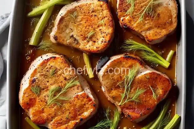 Fennel Pork Chops