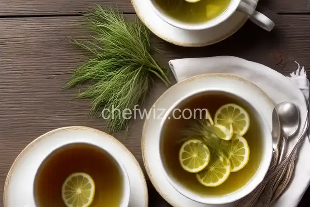 Fennel and Ginger Tea