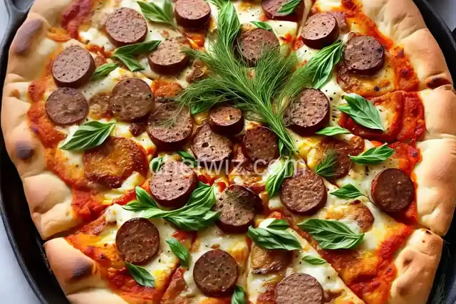 Fennel and Sausage Pizza