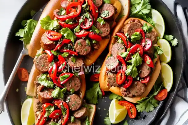 Festival-Style Grilled Italian Sausage Sandwiches