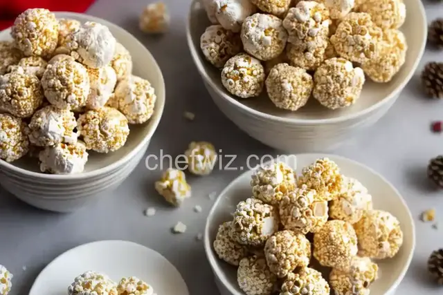 Festive JELL-O Popcorn Balls