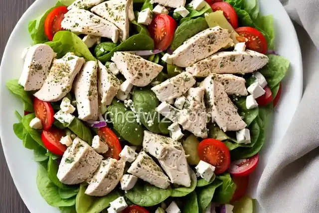 Feta Chicken Salad