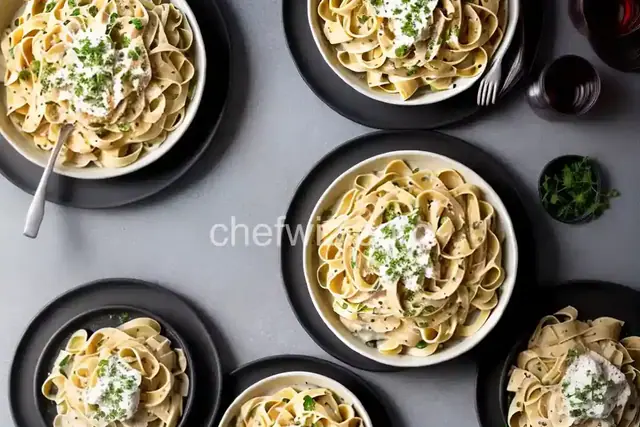 Fettuccine Alfredo