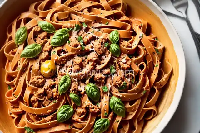 Fettuccine Bolognese