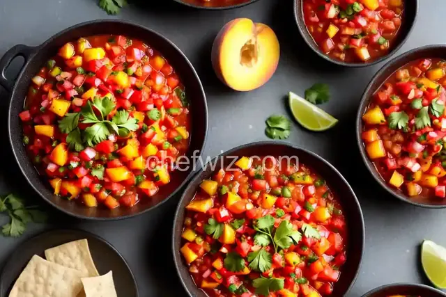 Fiery Peach Salsa from 'Little Jars, Big Flavors'