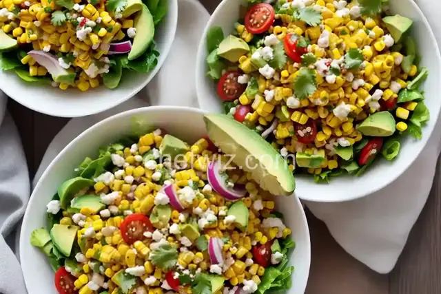 Fiesta Corn & Avocado Salad