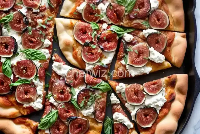 Fig and Goat Cheese Pizza