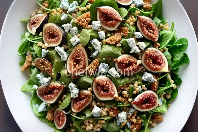 Fig and Gorgonzola Israeli Couscous Salad