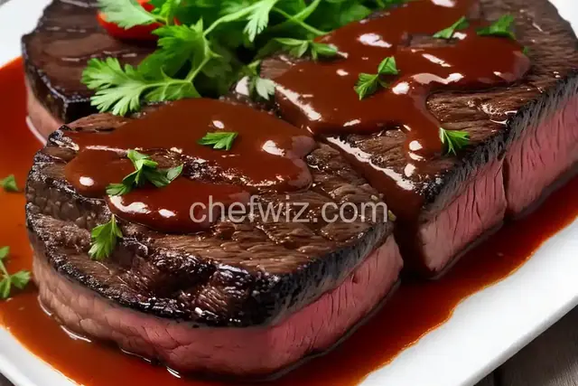 Filet of Beef with Sauce Perigourdine