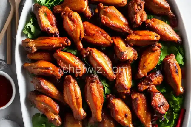 Filipino Adobo Chicken Wings