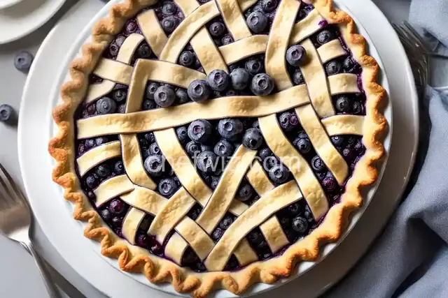 Finnish Blueberry Pie