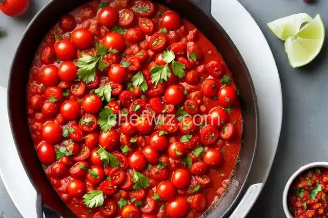 Fire-Roasted Cherry Tomato Salsa