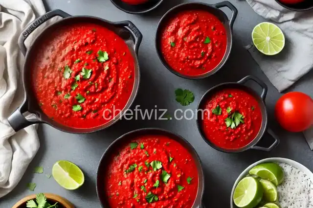 Fire Roasted Tomato Blender Salsa