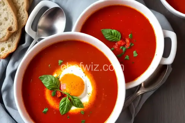 Fire-Roasted Tomato Soup