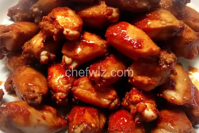 Firecracker Chicken Wings
