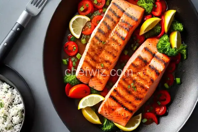 Firecracker Grilled Alaska Salmon