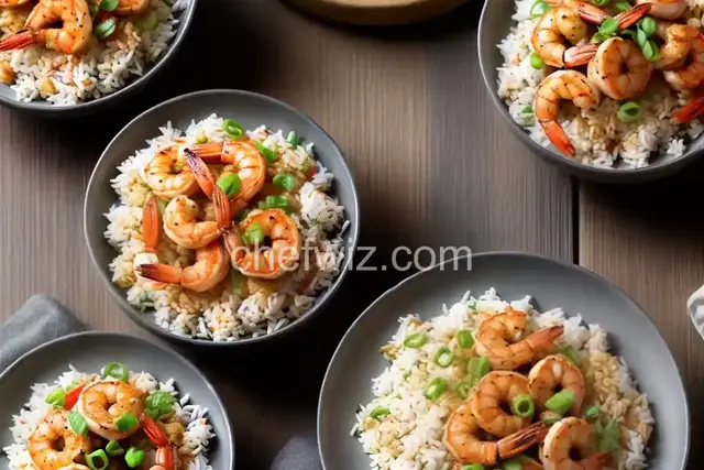 Firecracker Shrimp and Rice