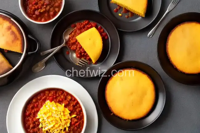 Firehouse Chili and Cornbread Casserole