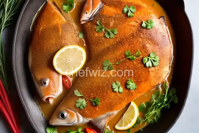 Fish Baked in Coconut Milk