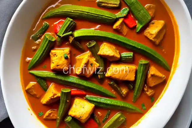 Fish Curry with Okra