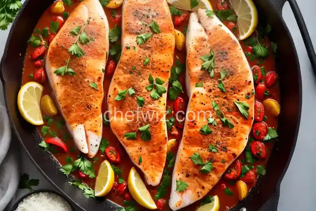 Fish Fillets Italiano