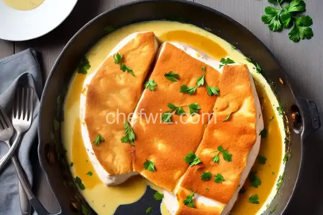 Fish Mousseline with Sauce Nantua