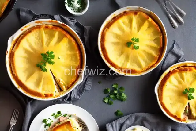 Fish Pie with Mashed Potato Topping