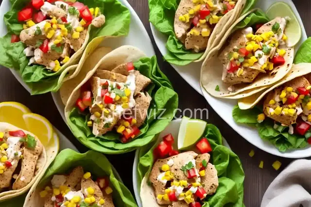 Fish Taco Wraps