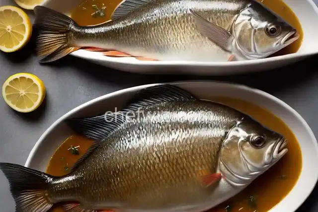 Fish With Rum Butter Sauce