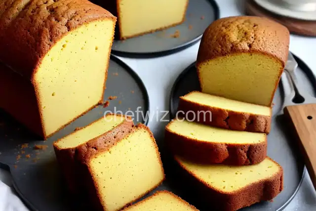 Five Flavor Pound Cake