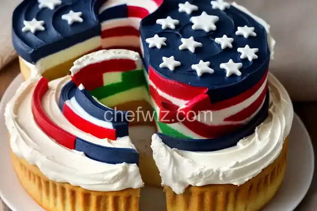 Flag Cake