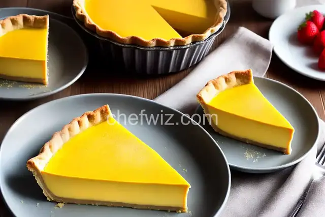 Flan Patissier (French Custard Pie)