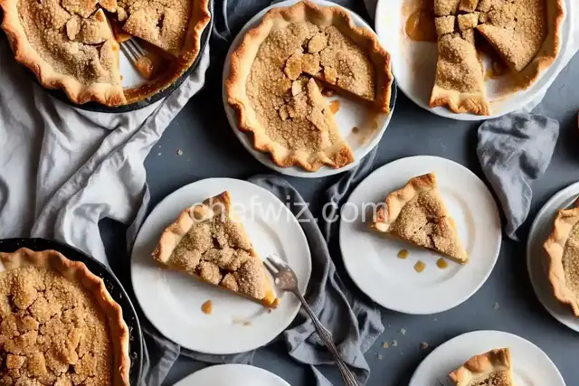Flat Apple Pie with Perfect Pie Crust