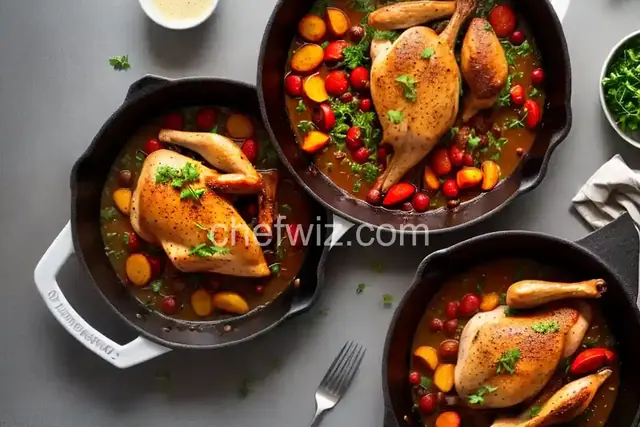 Flattened Pan-Roasted Chicken