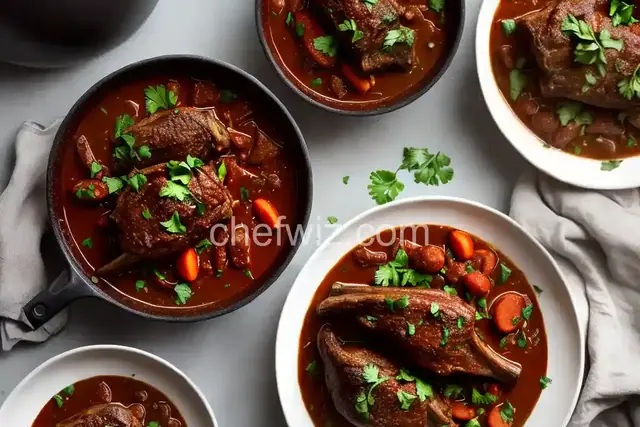Flavorful Persian Braised Lamb Shanks