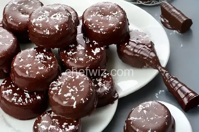 Florida Chocolate-Dipped Coconut Patties