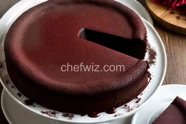 Flourless Chocolate Cake With Café de Olla Ganache