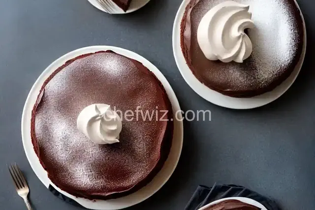 Flourless Chocolate Meringue Cake
