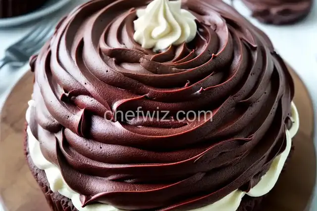Fluffy Chocolate Buttercream Frosting
