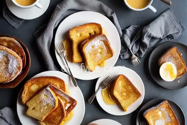 Fluffy French Toast Made With Frozen Bread