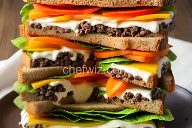 Flying Saucer Sandwich