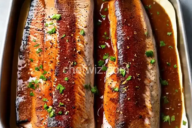 Foil Barbecued Trout with Wine