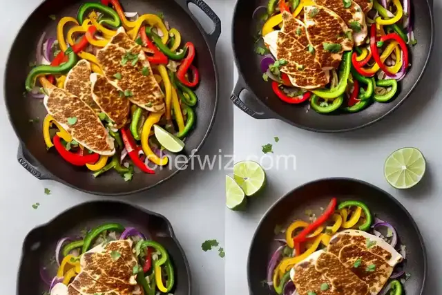 Foil-Packet Chicken Fajitas