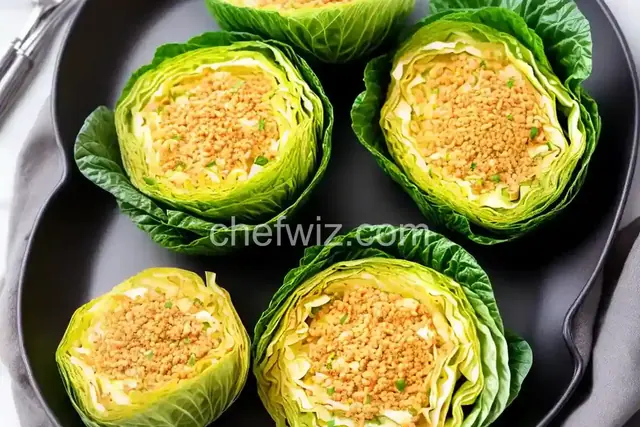 Foil-Wrapped Cabbage