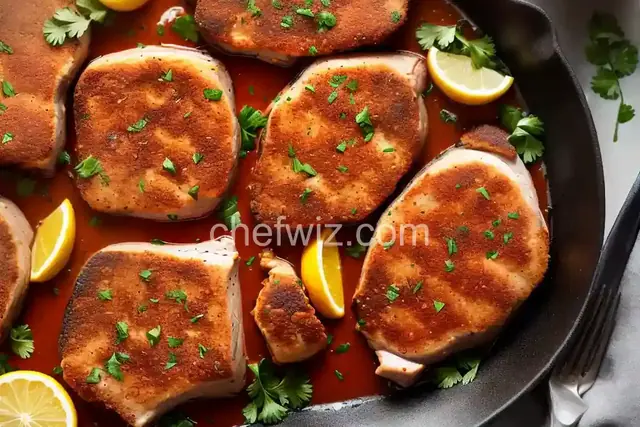 Folded Pork Cutlets