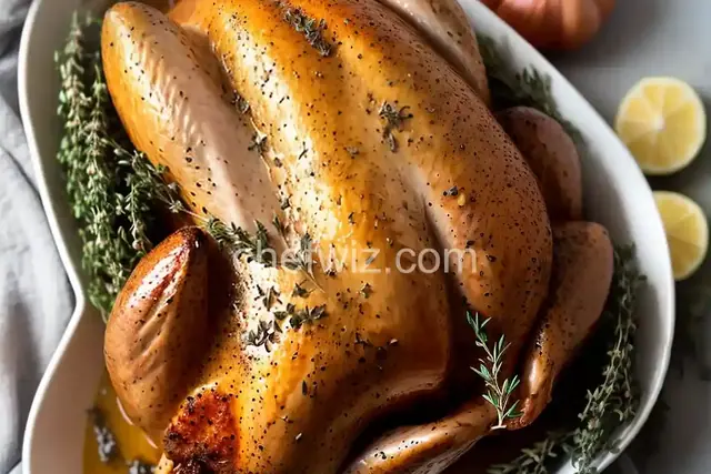 Foolproof Spatchcocked Turkey With Garlic-Thyme Butter