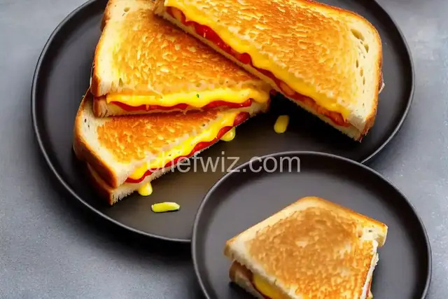 Four-Cheese Grilled Cheese Sandwich