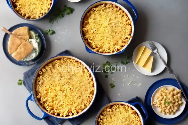 Four Cheese Macaroni Casserole